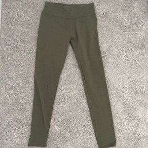 Aerie Green Yoga Mid Rise Yoga Leggings Size S